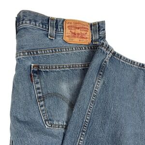 Vintage 2009 Levi's 550‎ Relaxed Fit Tapered Jeans Medium Wash Y2K W40 L30